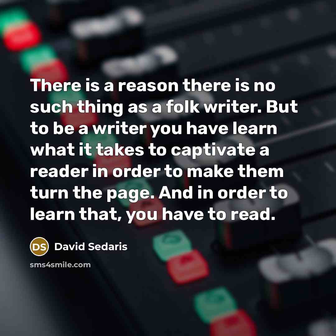 “There is a reason there is no such thing as…” quote by David Sedaris