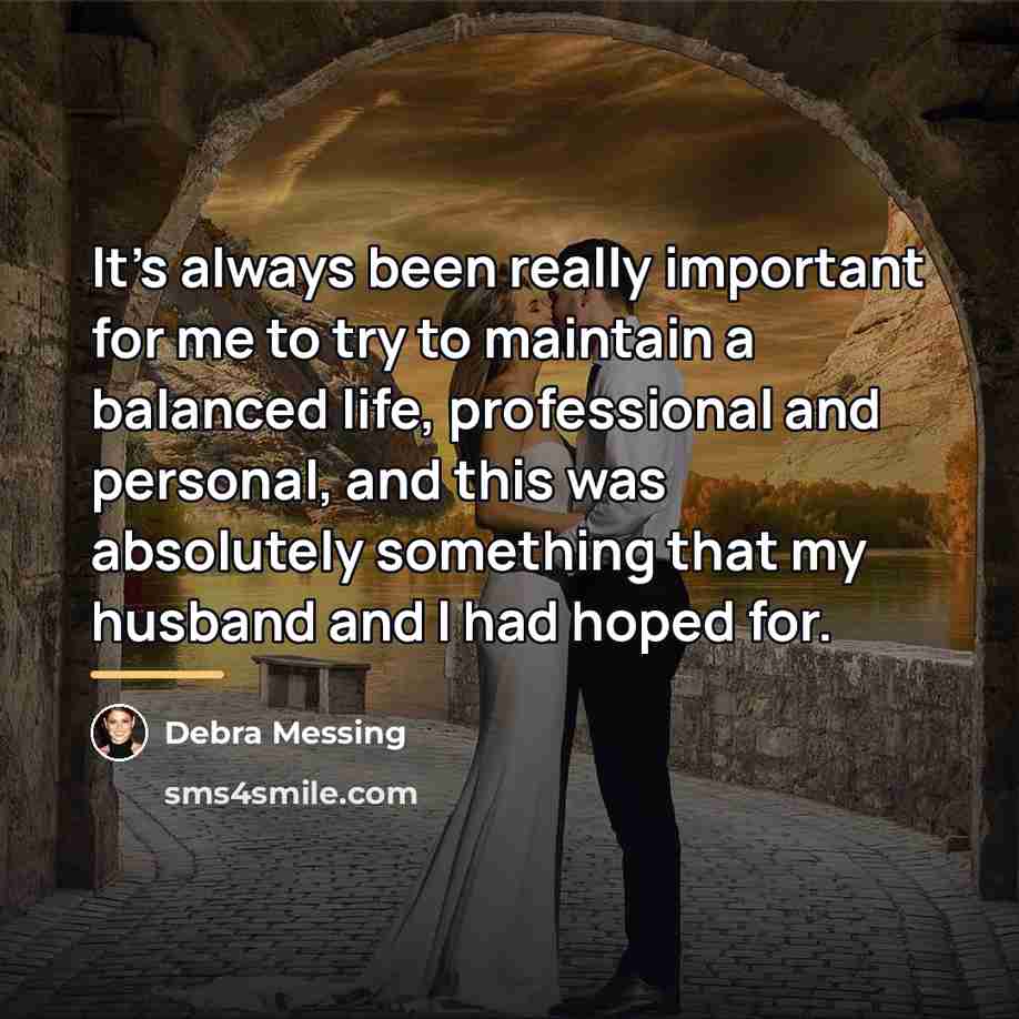 “It's always been really important for me to try to…” quote by Debra Messing