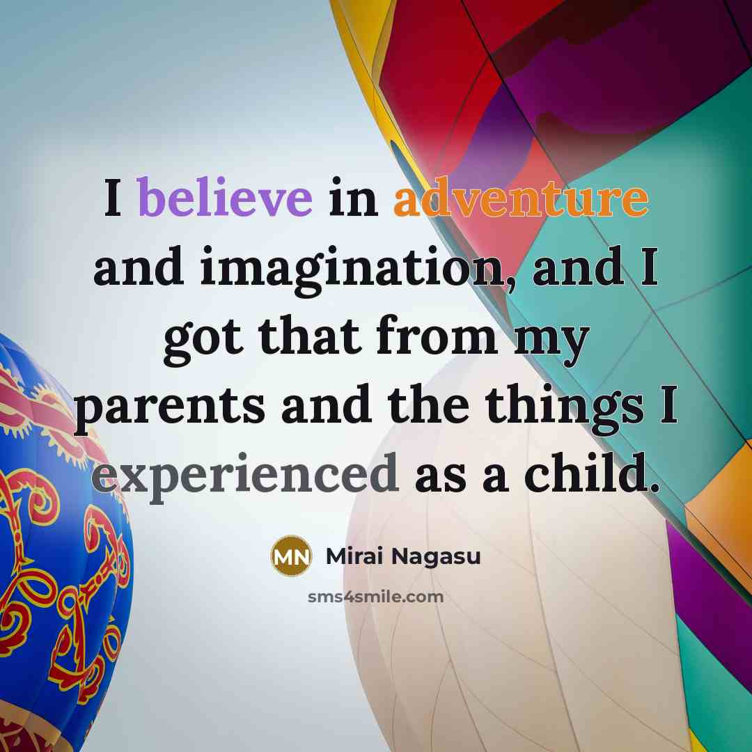 “I believe in adventure and imagination, and I got that…” quote by Mirai Nagasu