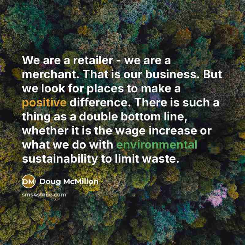 “We are a retailer - we are a merchant. That…” quote by Doug McMillon