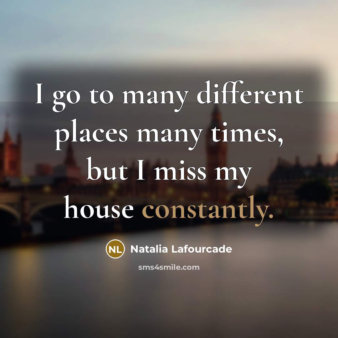 “I go to many different places many times, but I…” quote by Natalia Lafourcade