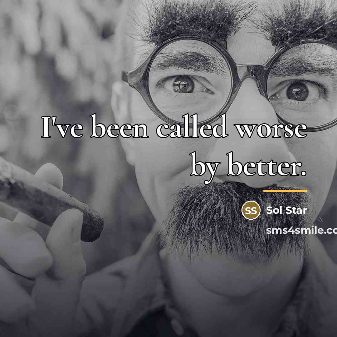 “I've been called worse by better.…” quote by Sol Star