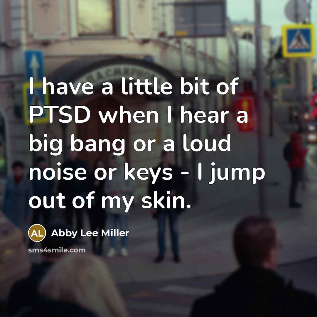 “I have a little bit of PTSD when I hear…” quote by Abby Lee Miller
