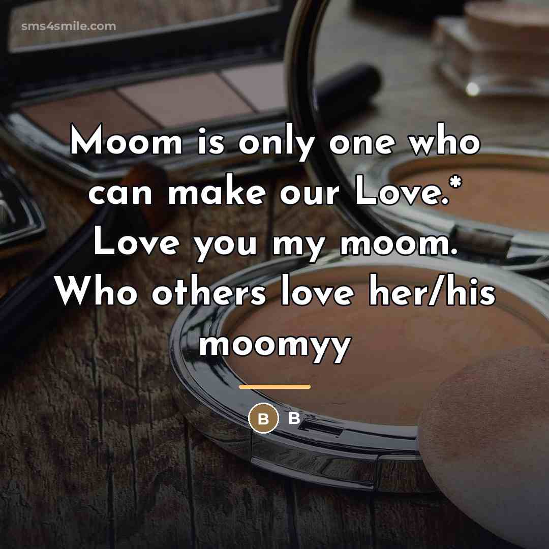 “Moom is only one who can make our Love.* Love…” quote by B