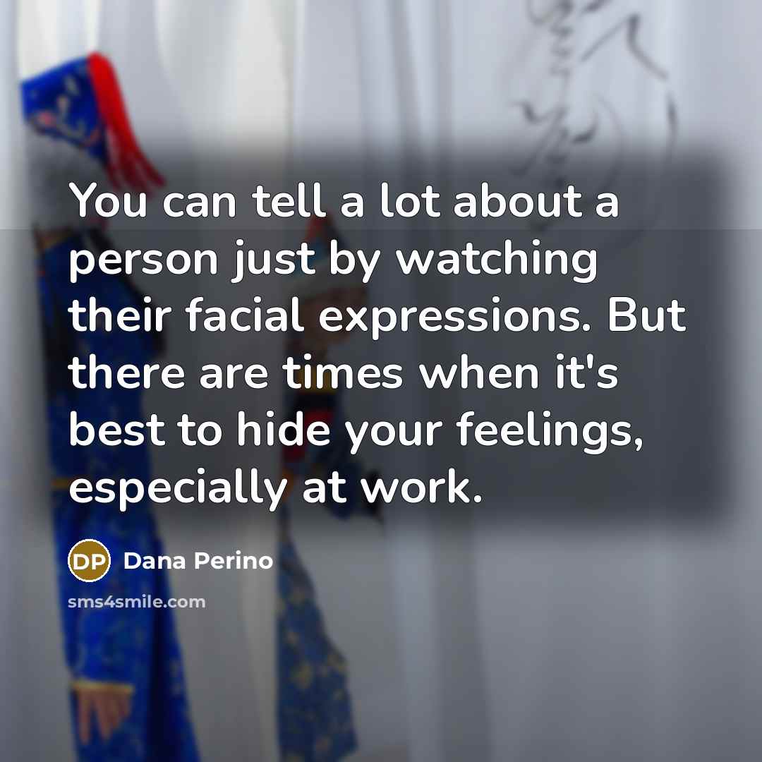 “You can tell a lot about a person just by…” quote by Dana Perino