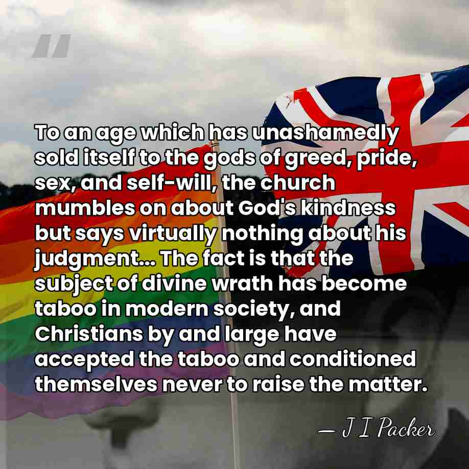 To an age which has unashamedly sold itself to the gods of&hellip; - J I Packer