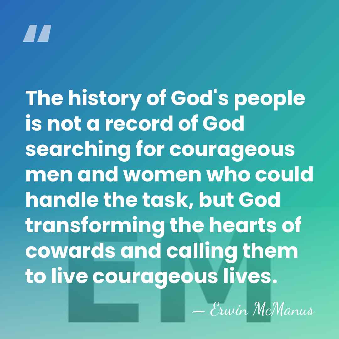 The history of God's people is not a record of God searching&hellip; - Erwin McManus