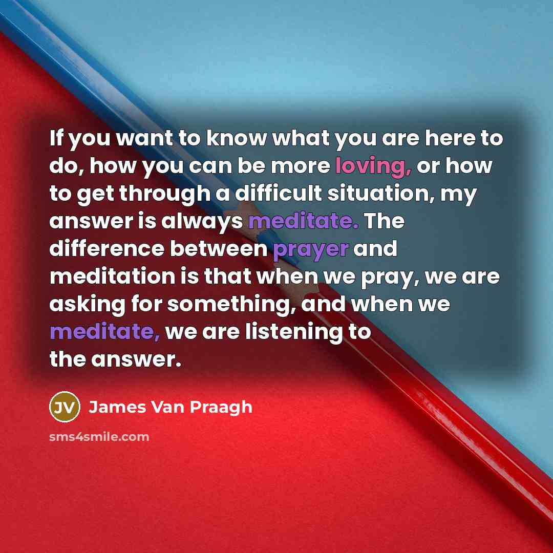 “If you want to know what you are here to…” quote by James Van Praagh