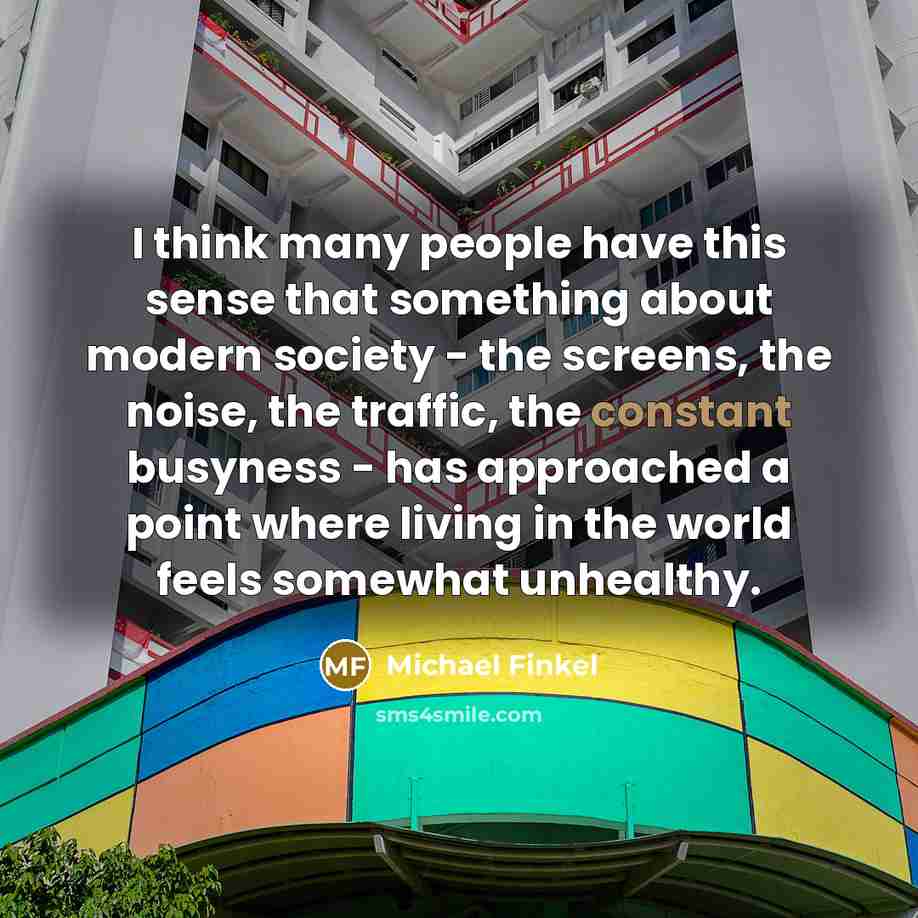 “I think many people have this sense that something about…” quote by Michael Finkel