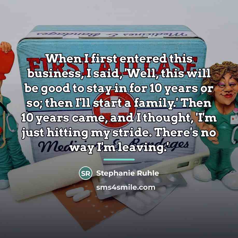“When I first entered this business, I said, 'Well, this…” quote by Stephanie Ruhle