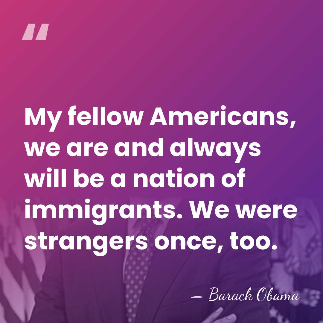 My fellow Americans, we are and always will be a nation of&hellip; - Barack Obama