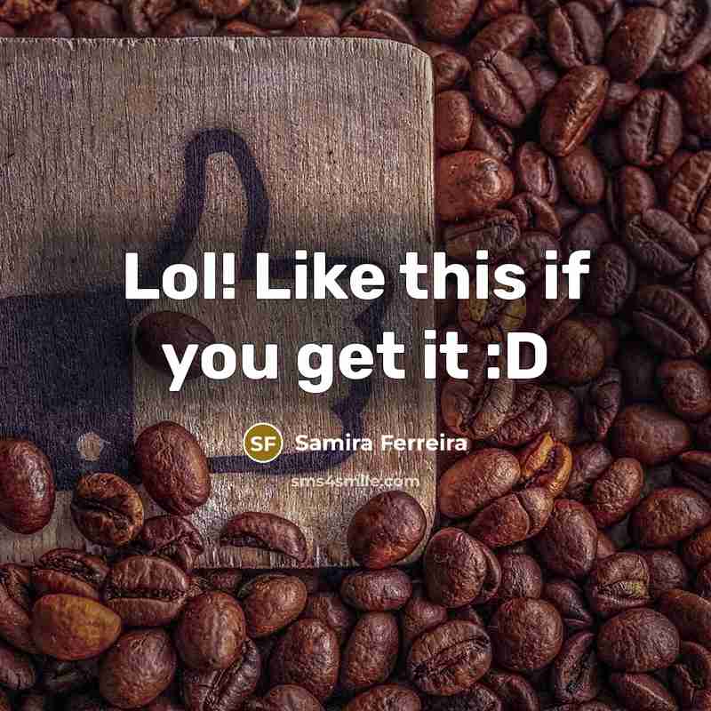 “Lol! Like this if you get it :D…” quote by Samira Ferreira