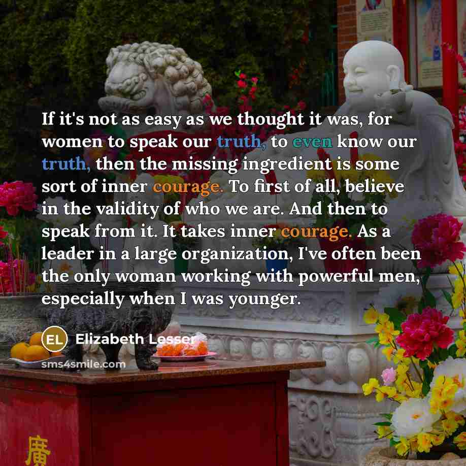 “If it's not as easy as we thought it was,…” quote by Elizabeth Lesser