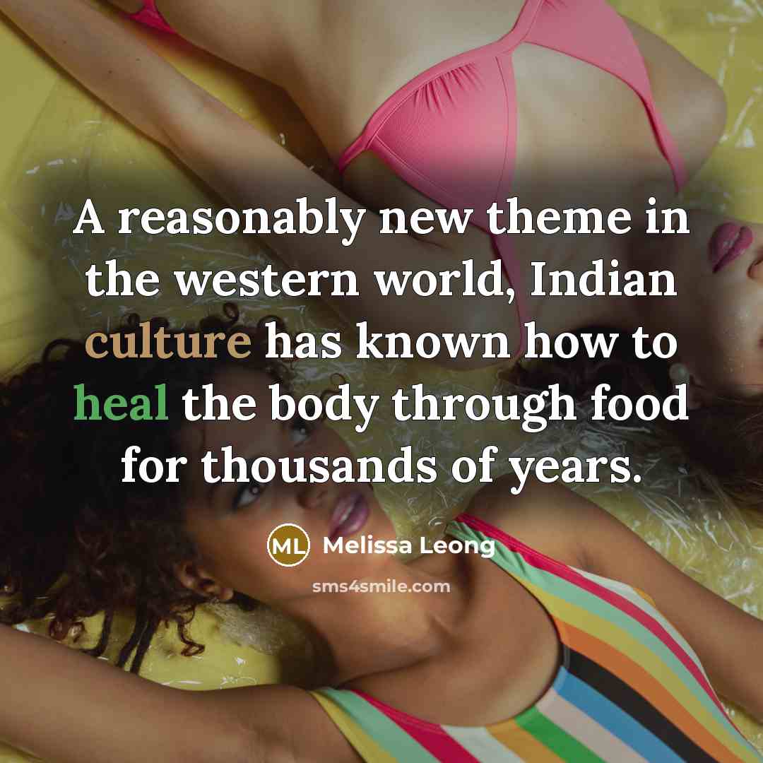“A reasonably new theme in the western world, Indian culture…” quote by Melissa Leong