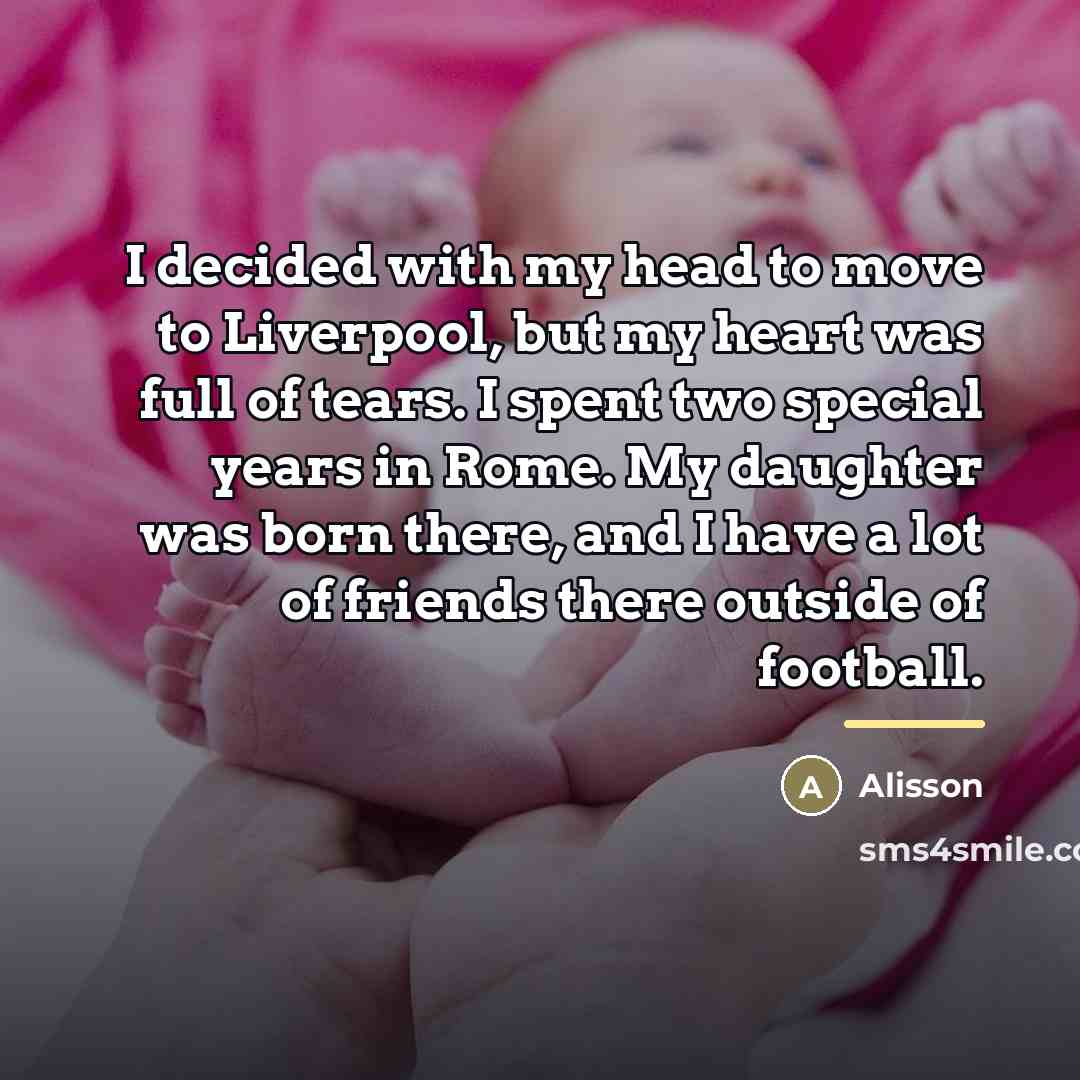 “I decided with my head to move to Liverpool, but…” quote by Alisson