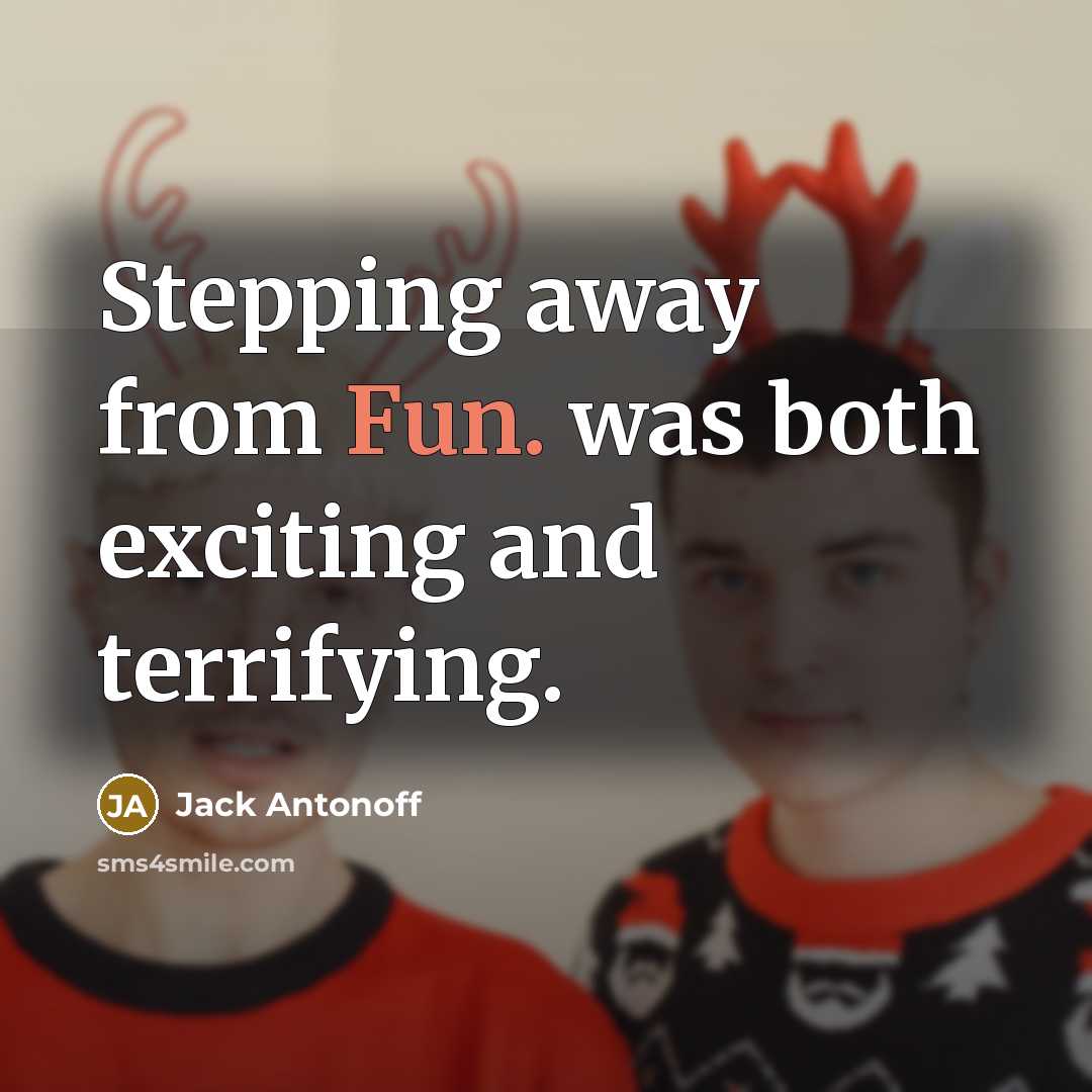“Stepping away from Fun. was both exciting and terrifying.…” quote by Jack Antonoff