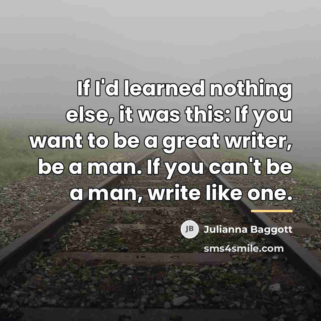 “If I'd learned nothing else, it was this: If you…” quote by Julianna Baggott