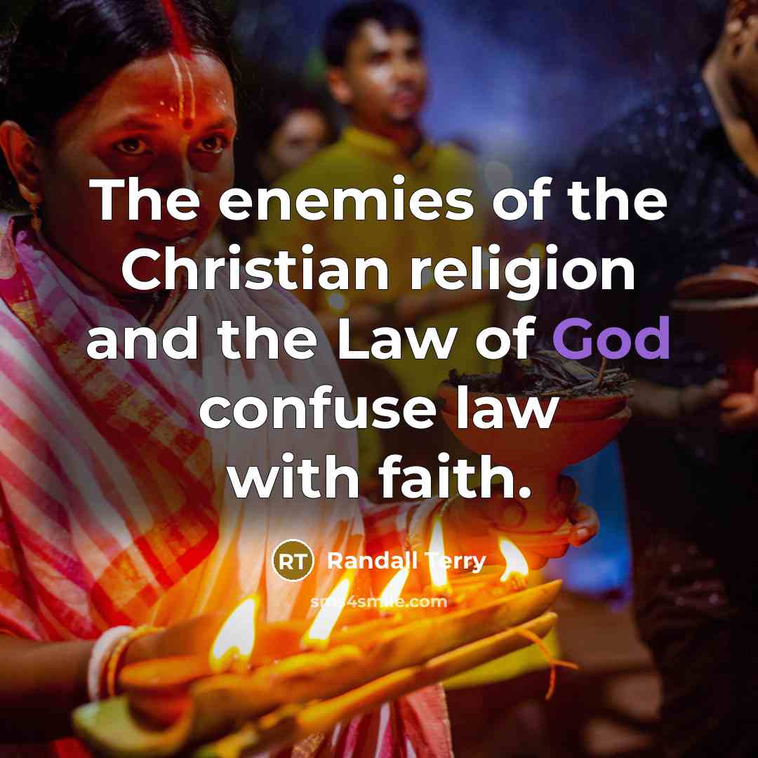 “The enemies of the Christian religion and the Law of…” quote by Randall Terry