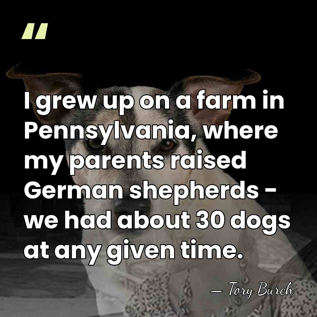 I grew up on a farm in Pennsylvania, where my parents raised&hellip; - Tory Burch