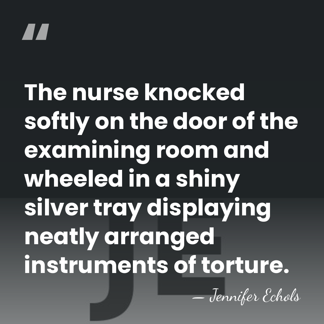 The nurse knocked softly on the door of the examining room and&hellip; - Jennifer Echols