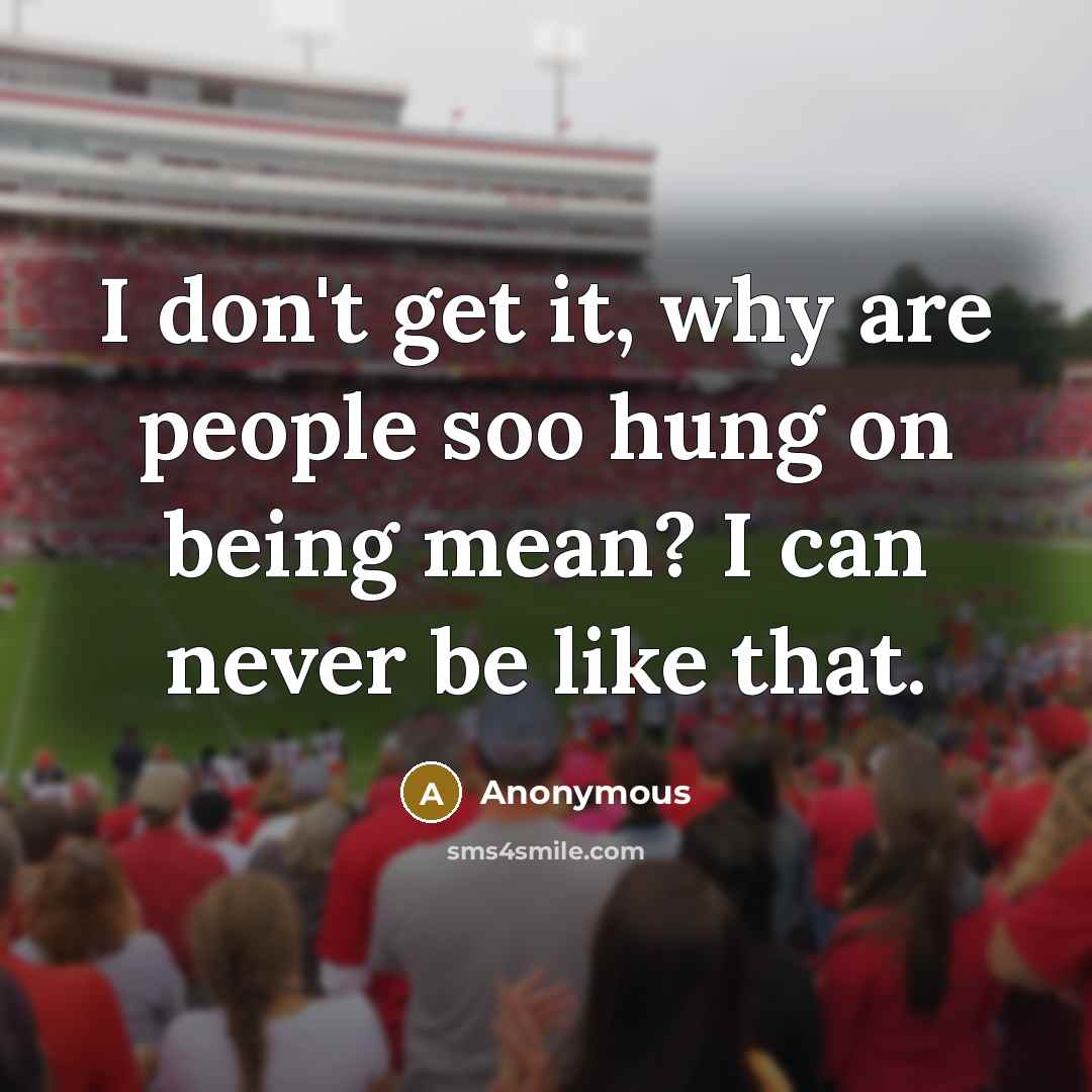 “I don't get it, why are people soo hung on…” quote by Anonymous
