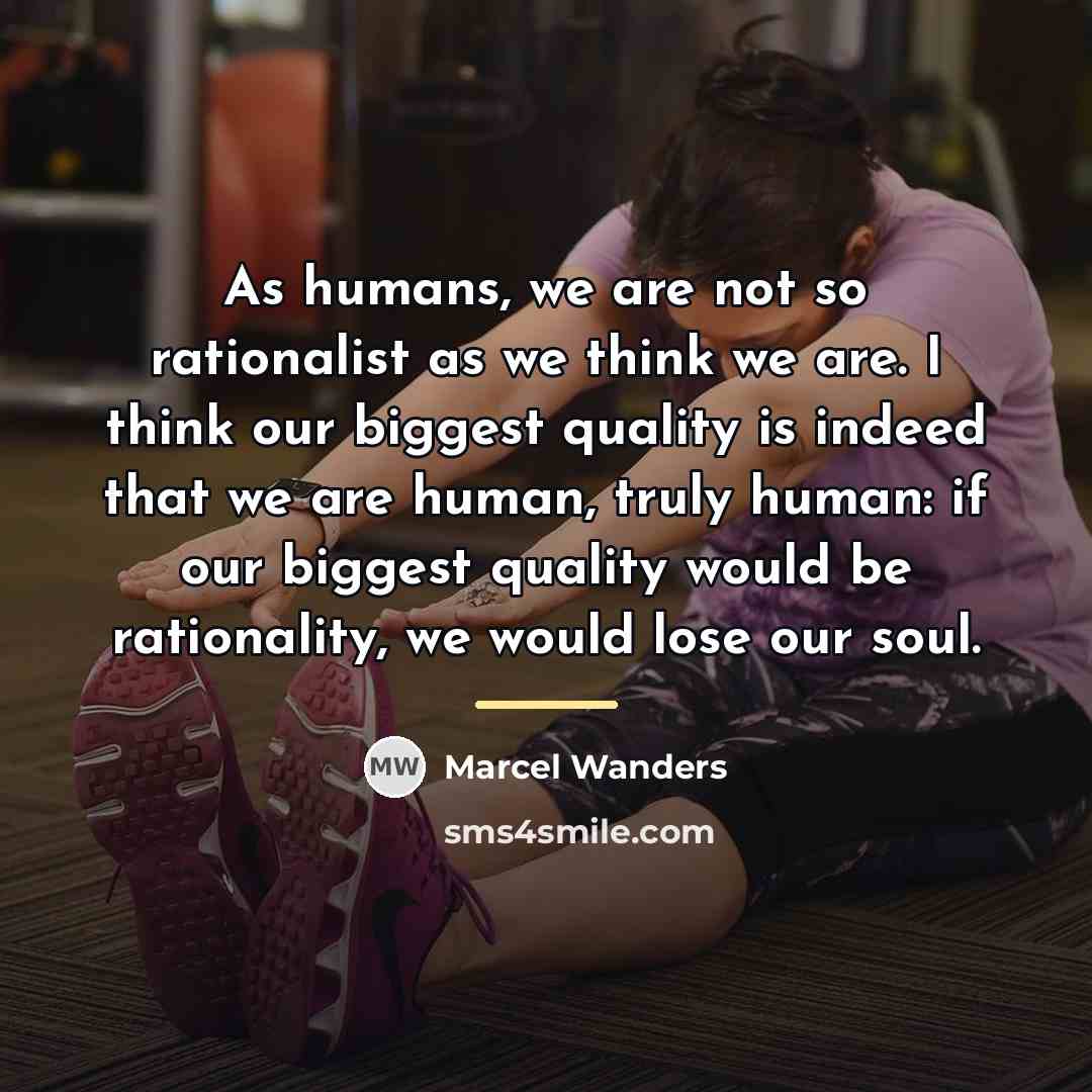 “As humans, we are not so rationalist as we think…” quote by Marcel Wanders