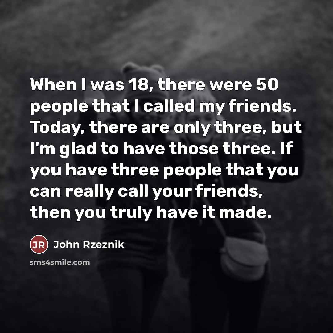 “When I was 18, there were 50 people that I…” quote by John Rzeznik