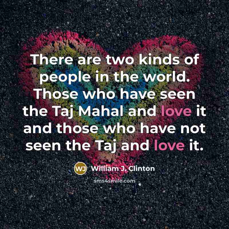 “There are two kinds of people in the world. Those…” quote by William J. Clinton