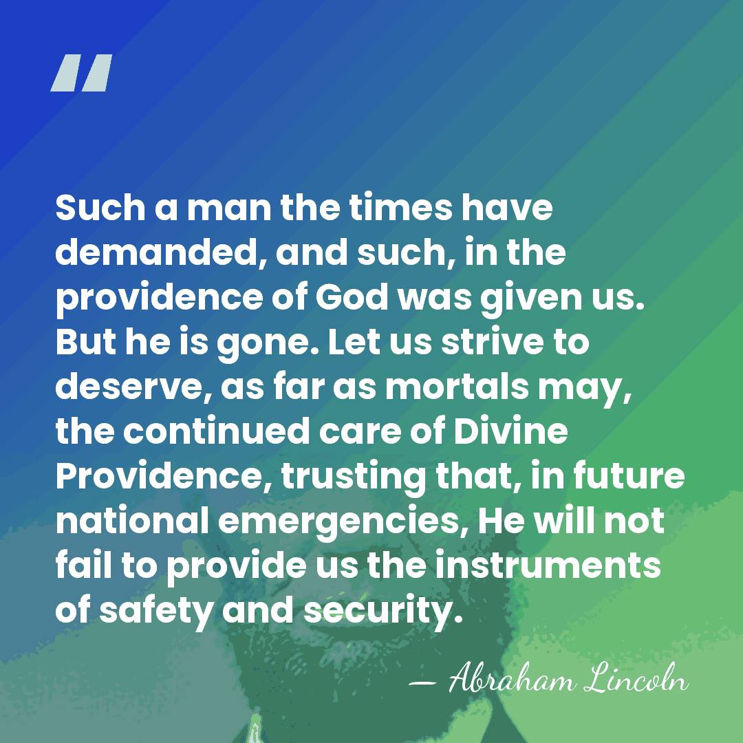 Such a man the times have demanded, and such, in the providence&hellip; - Abraham Lincoln