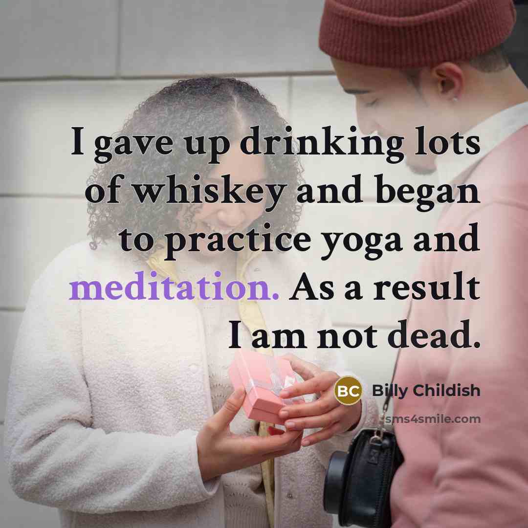“I gave up drinking lots of whiskey and began to…” quote by Billy Childish