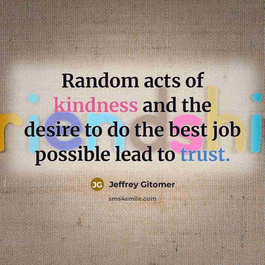 “Random acts of kindness and the desire to do the…” quote by Jeffrey Gitomer