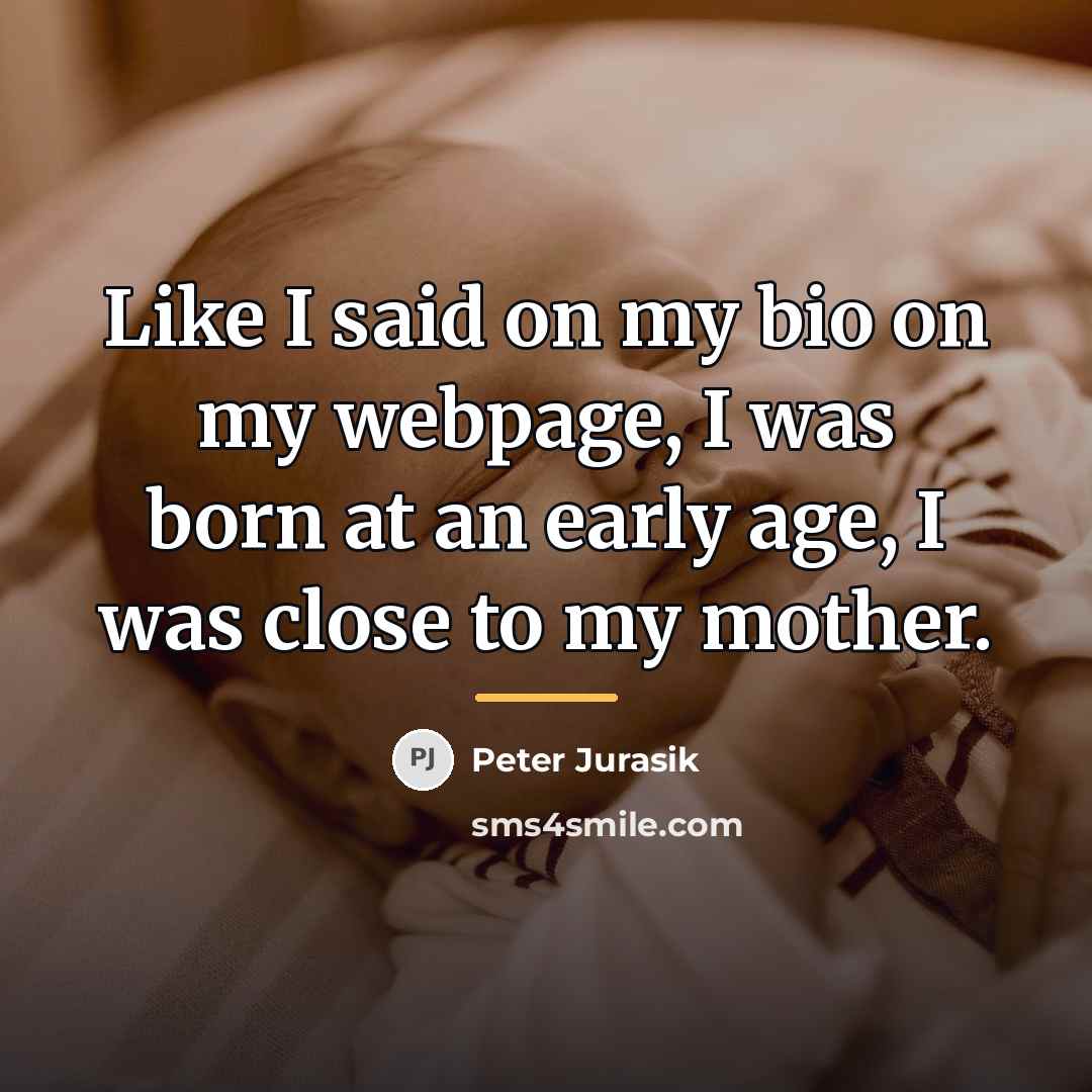 “Like I said on my bio on my webpage, I…” quote by Peter Jurasik