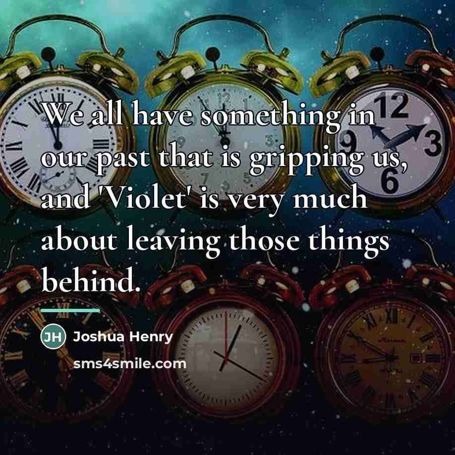 “We all have something in our past that is gripping…” quote by Joshua Henry
