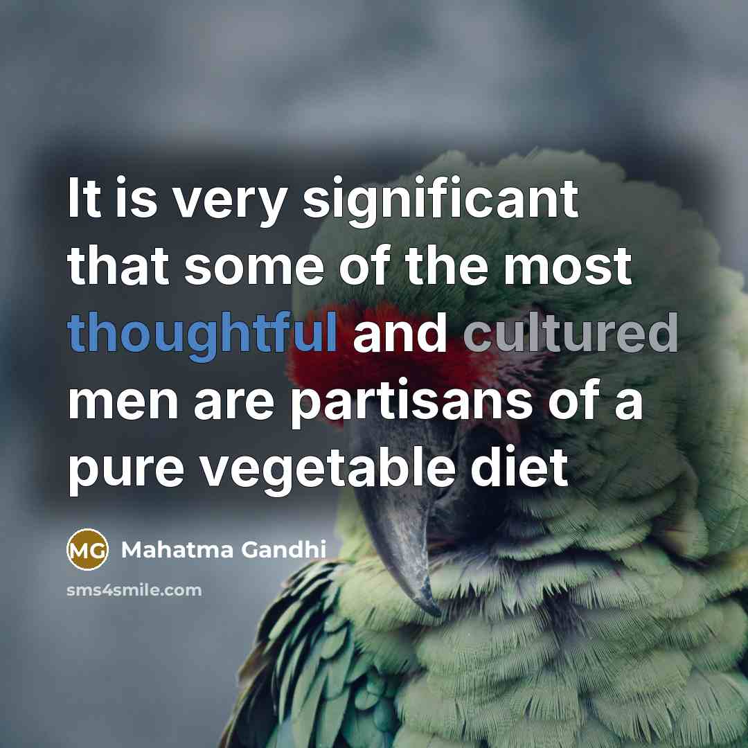 “It is very significant that some of the most thoughtful…” quote by Mahatma Gandhi