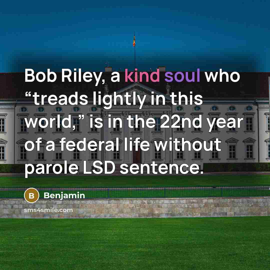 “Bob Riley, a kind soul who “treads lightly in this…” quote by Benjamin