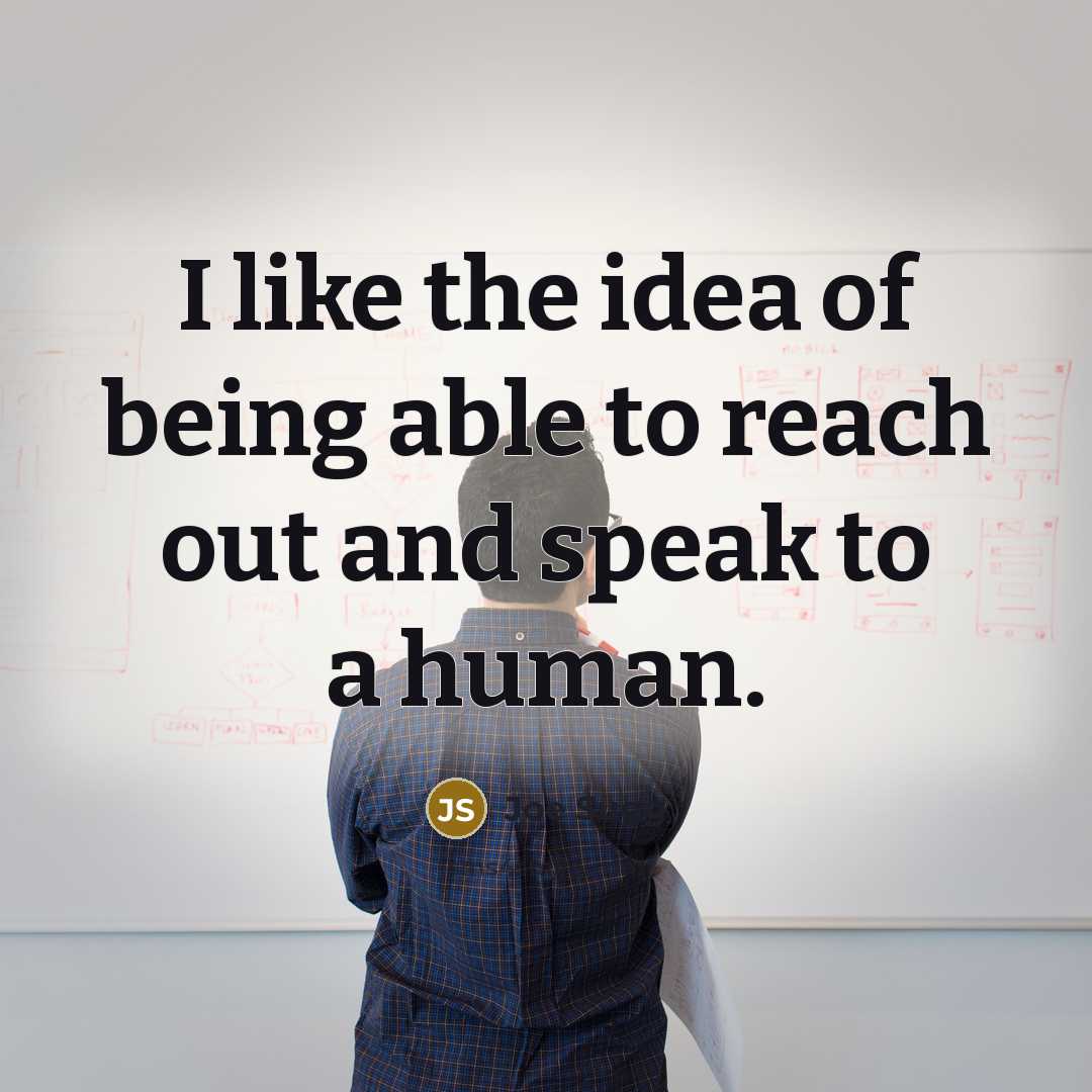 “I like the idea of being able to reach out…” quote by Joe Sugg