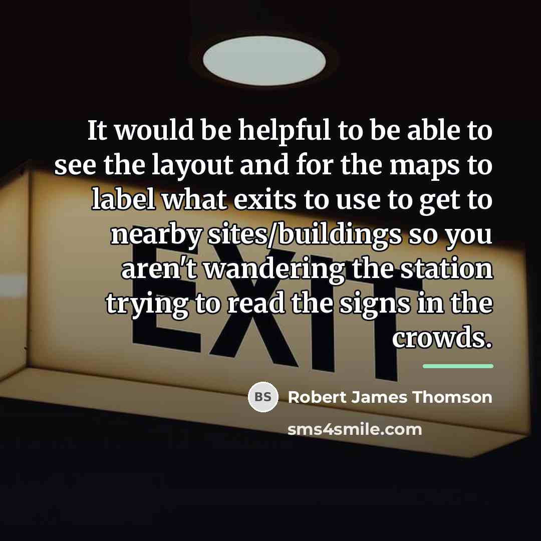 “It would be helpful to be able to see the…” quote by Robert James Thomson