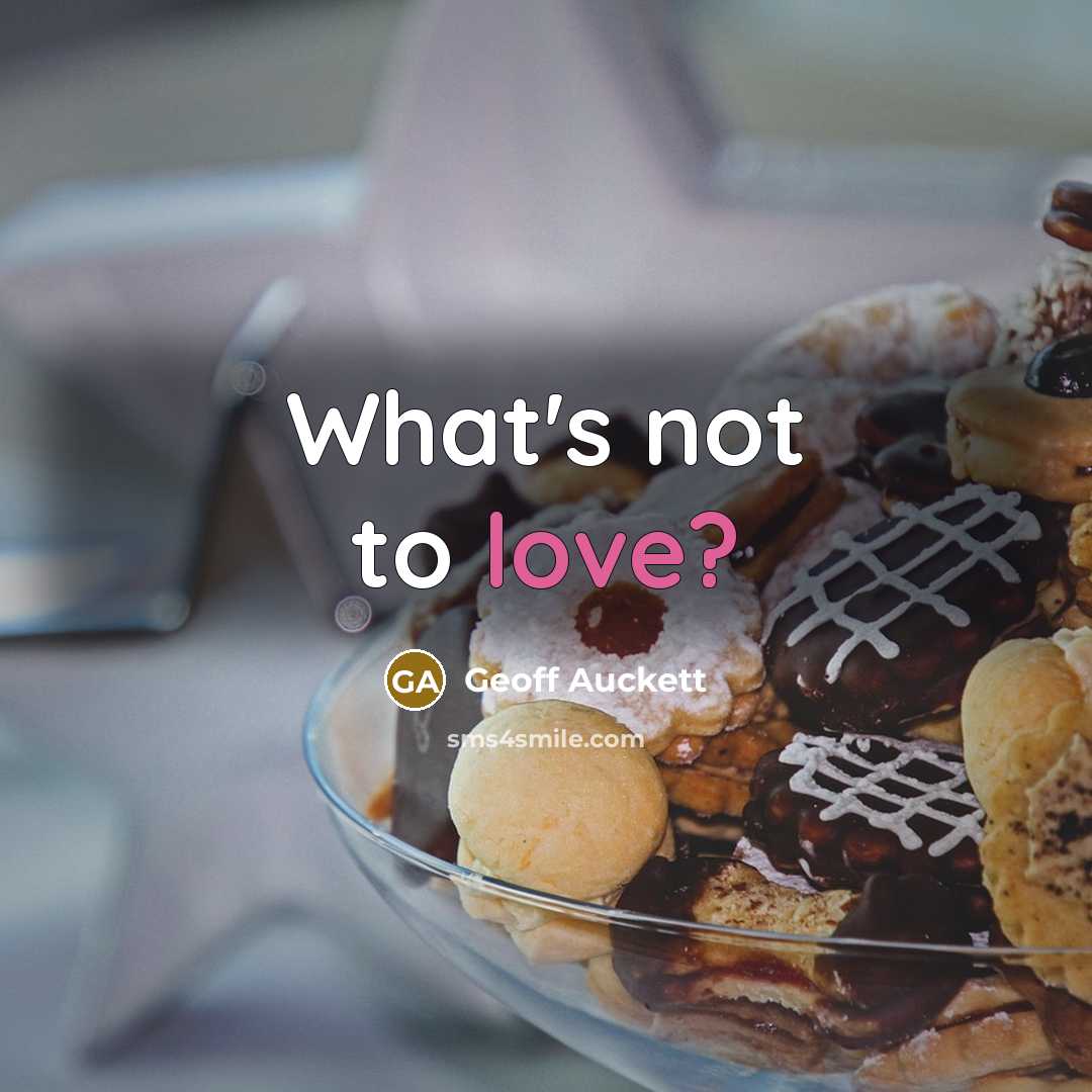 “What's not to love?…” quote by Geoff Auckett