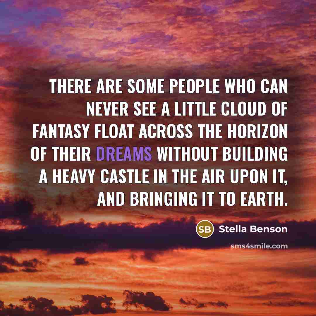 “There are some people who can never see a little…” quote by Stella Benson