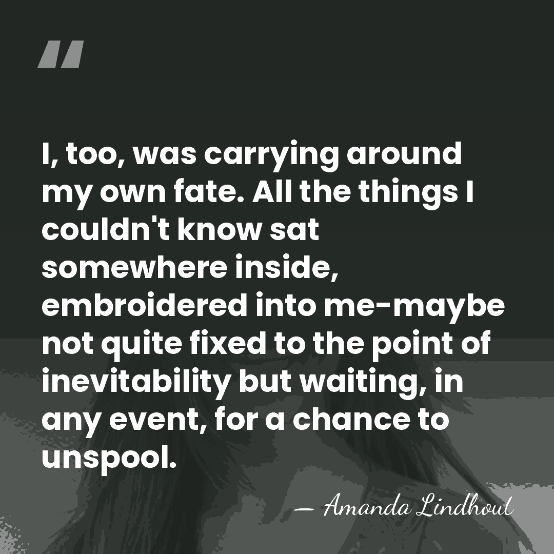 I, too, was carrying around my own fate. All the things I&hellip; - Amanda Lindhout