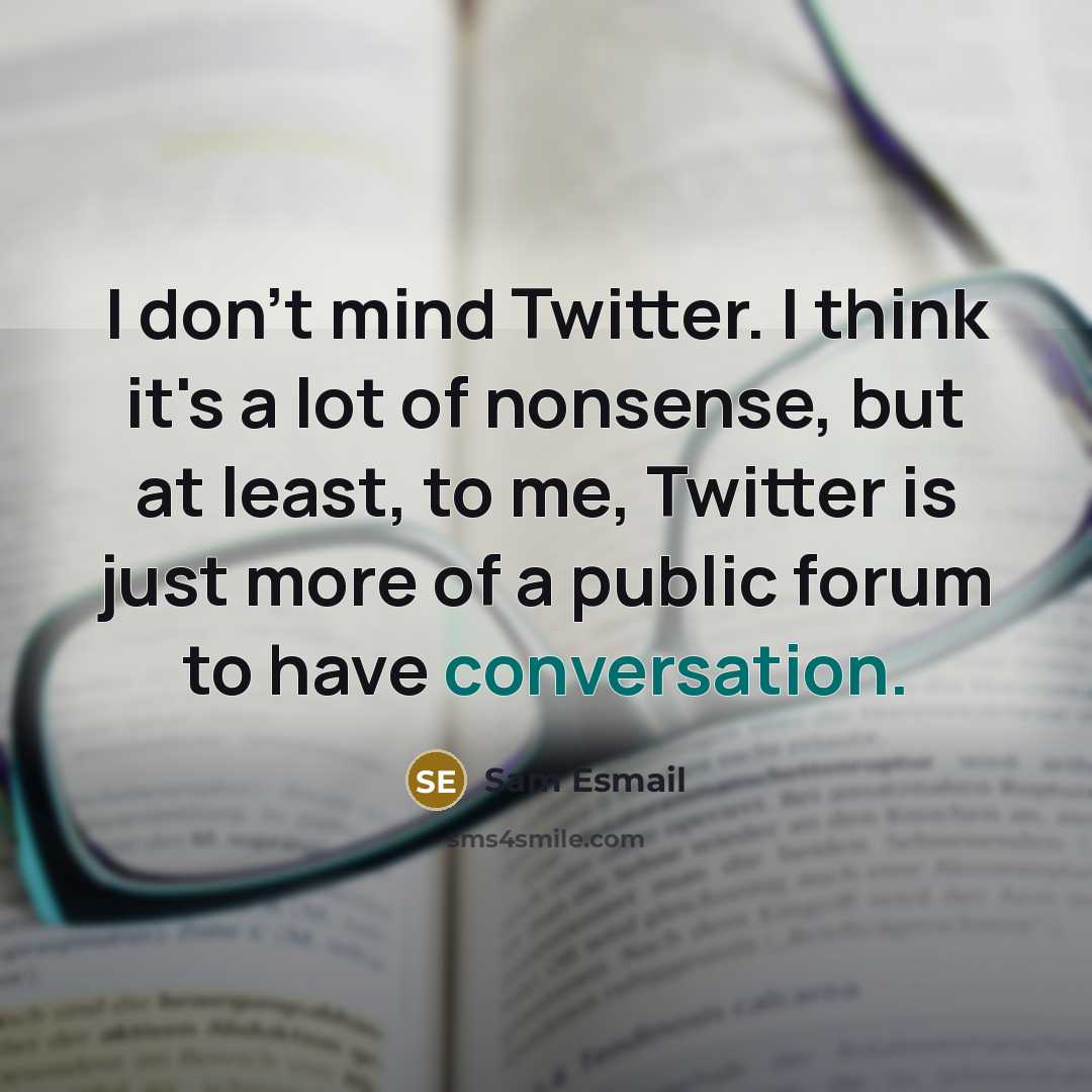“I don't mind Twitter. I think it's a lot of…” quote by Sam Esmail