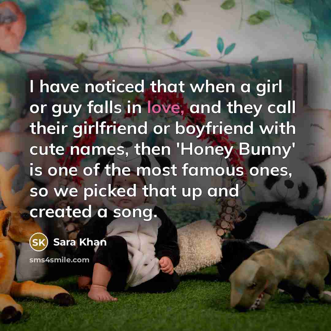 “I have noticed that when a girl or guy falls…” quote by Sara Khan