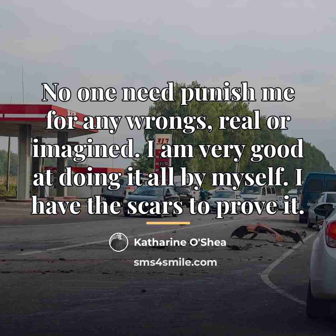 “No one need punish me for any wrongs, real or…” quote by Katharine O'Shea