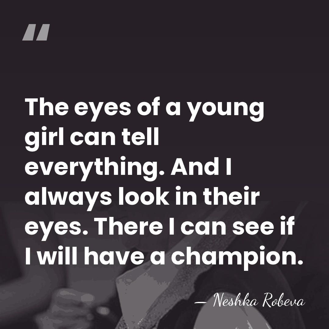 The eyes of a young girl can tell everything. And I always&hellip; - Neshka Robeva