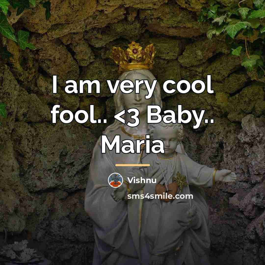 “I am very cool fool..…” quote by Vishnu