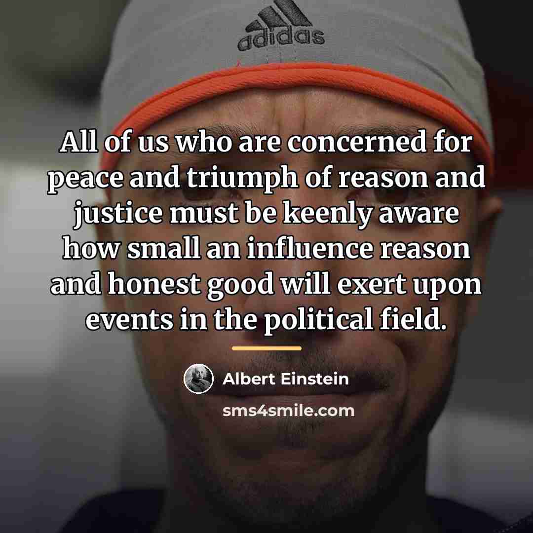 “All of us who are concerned for peace and triumph…” quote by Albert Einstein