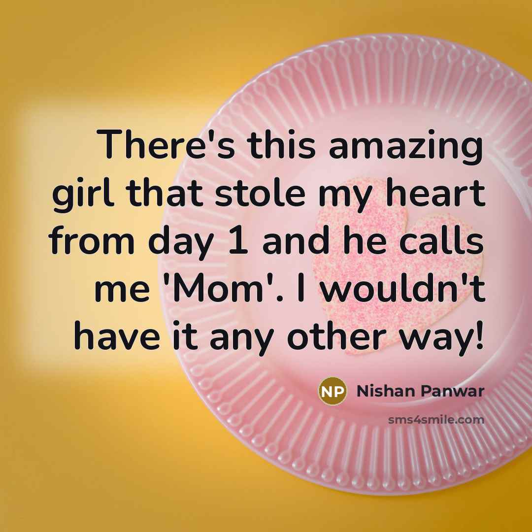 “There's this amazing girl that stole my heart from day…” quote by Nishan Panwar