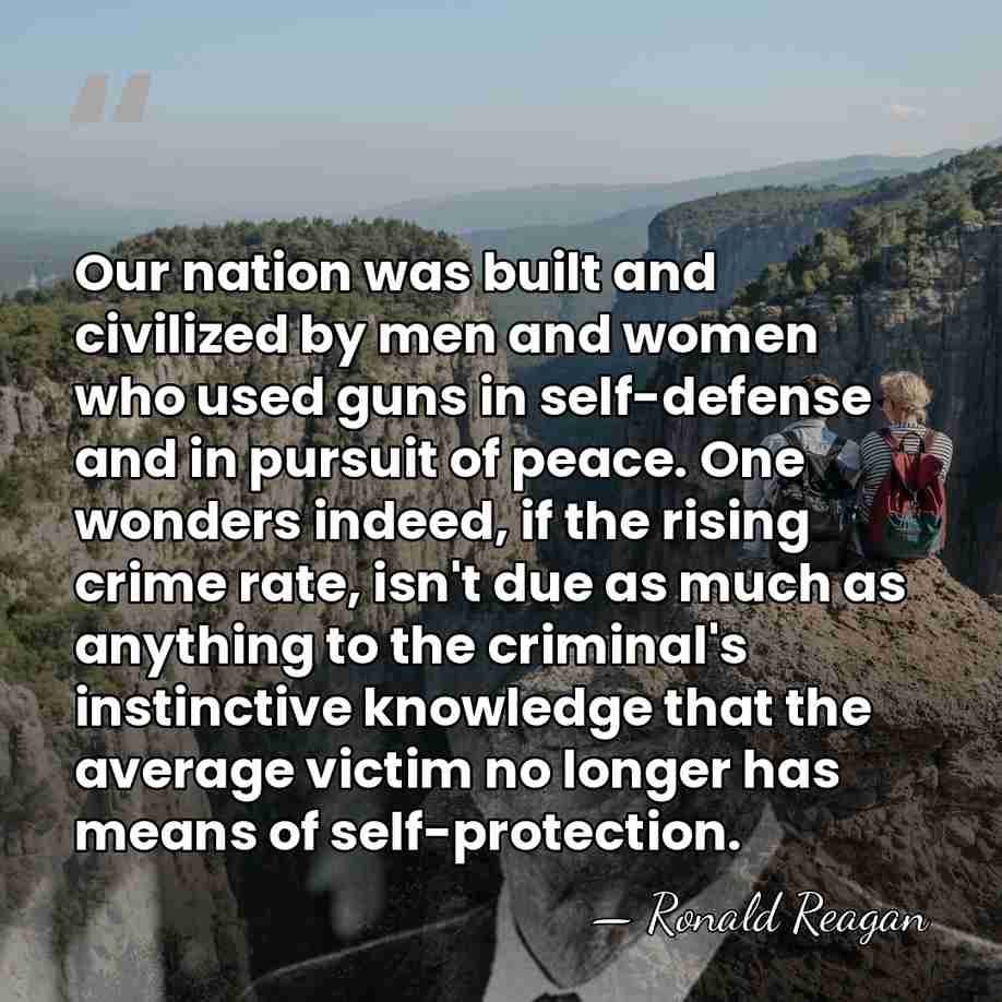 Our nation was built and civilized by men and women who used&hellip; - Ronald Reagan