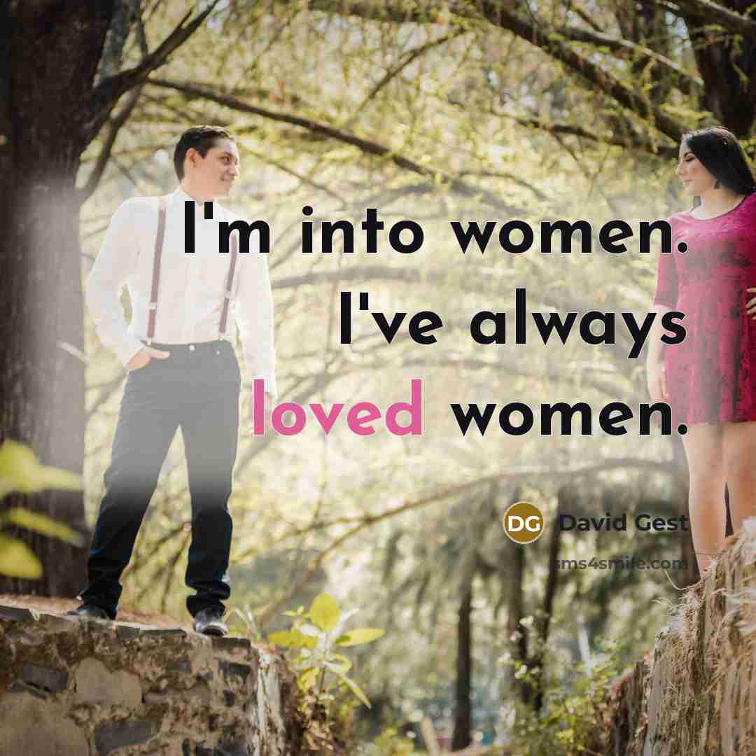 “I'm into women. I've always loved women.” quote by David Gest