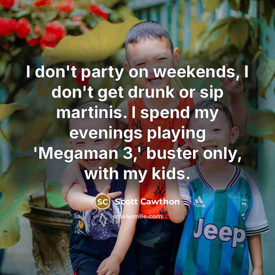 “I don't party on weekends, I don't get drunk or…” quote by Scott Cawthon